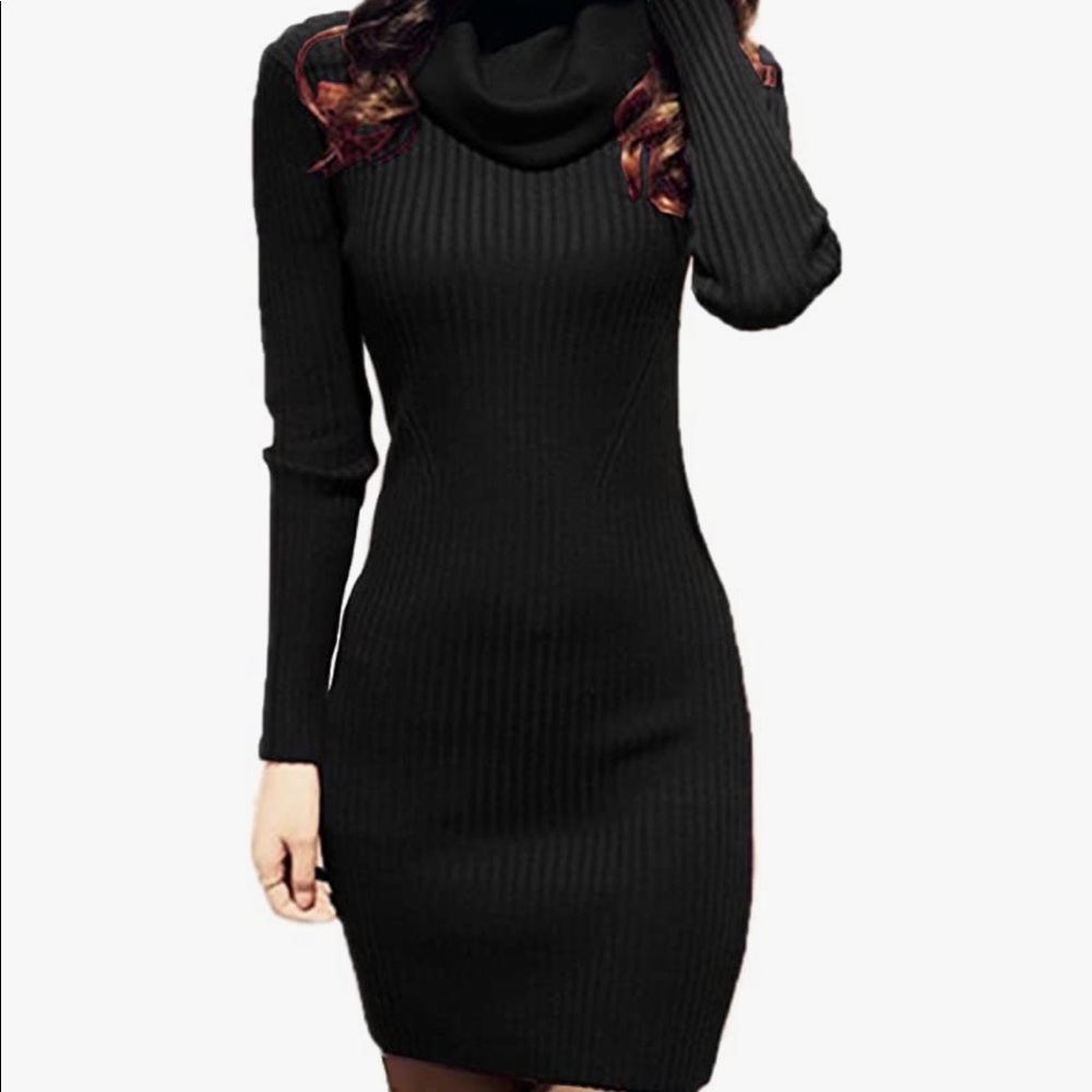Black Sweater Dress